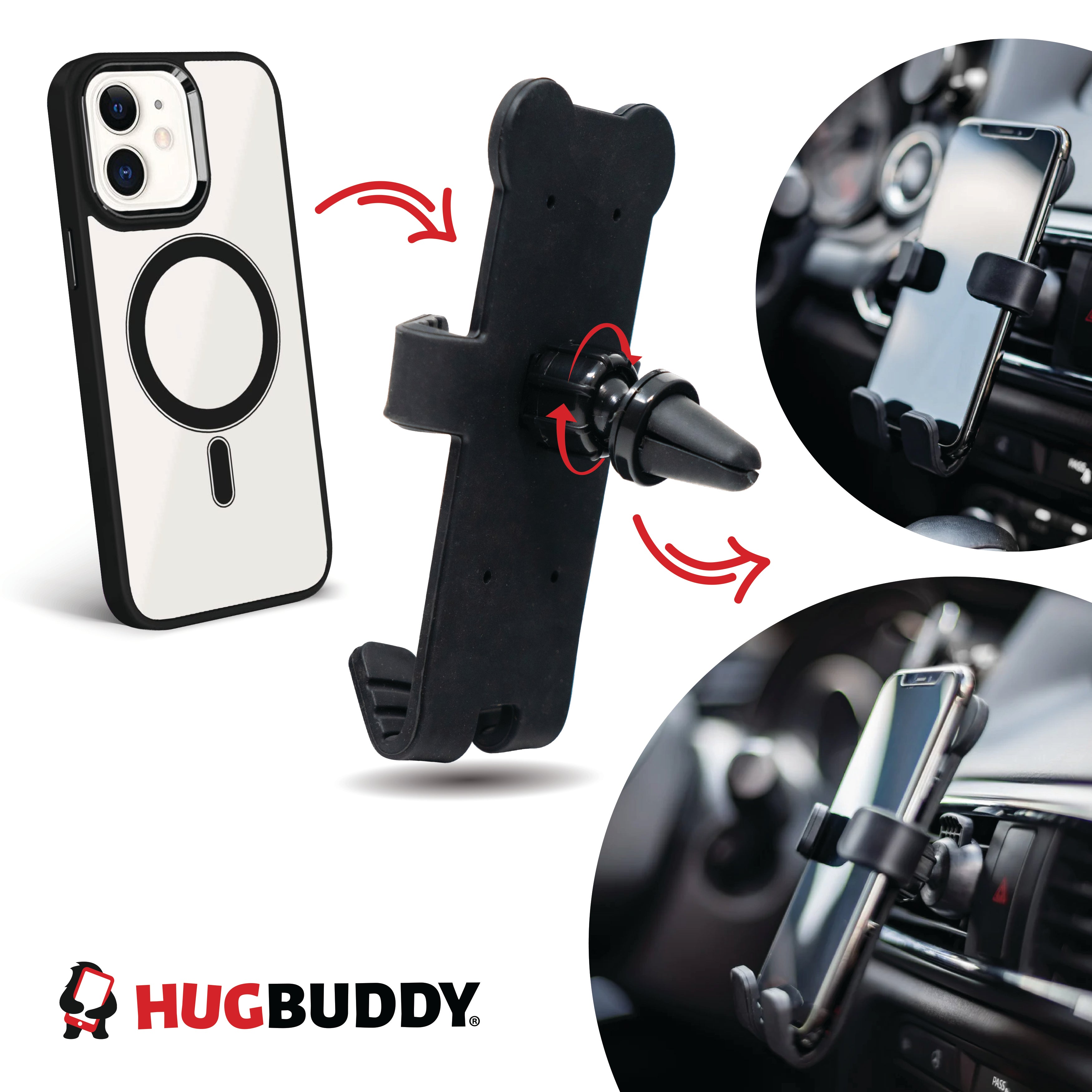 Panda Hug Buddy Phone Holder