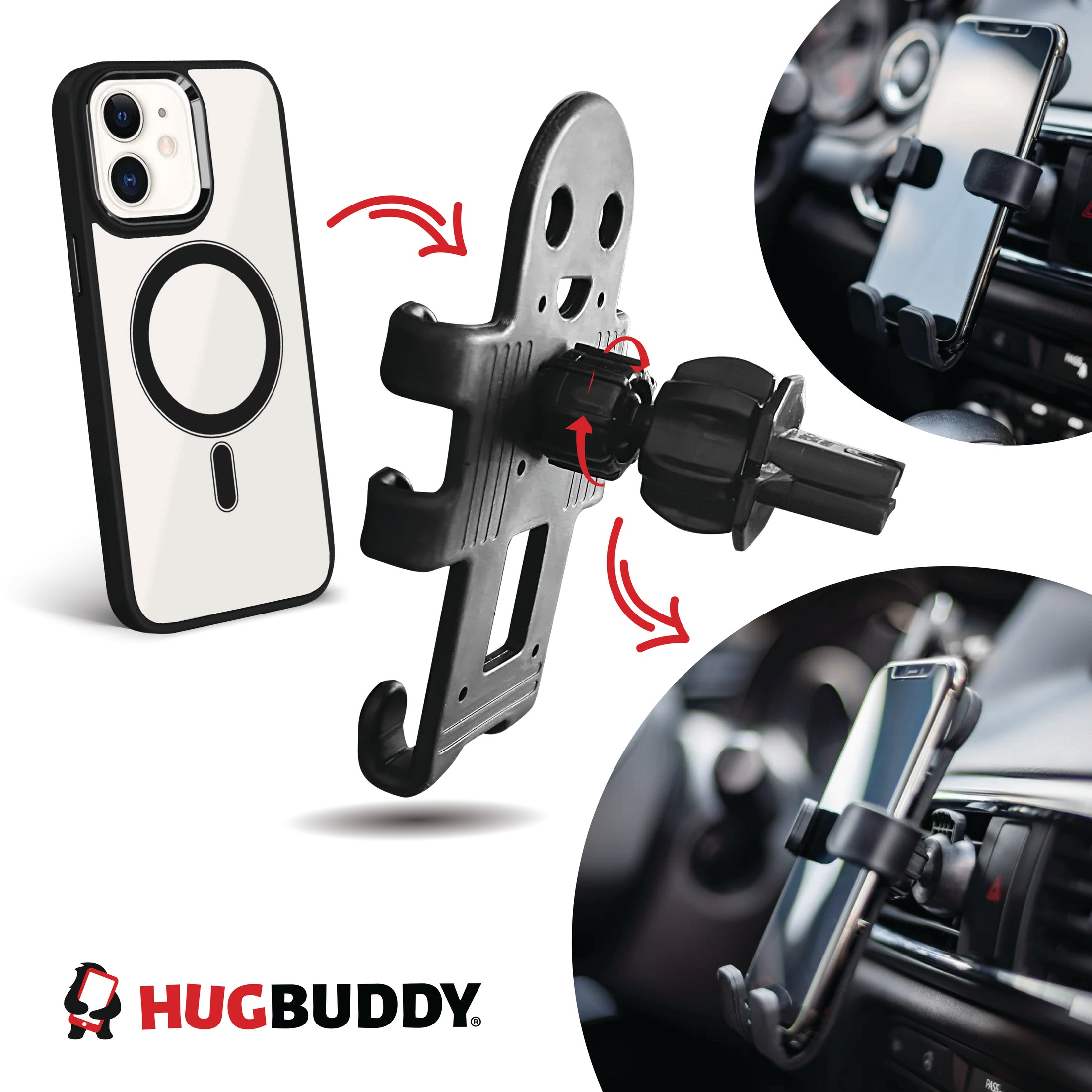 Hug Buddy Phone Holder