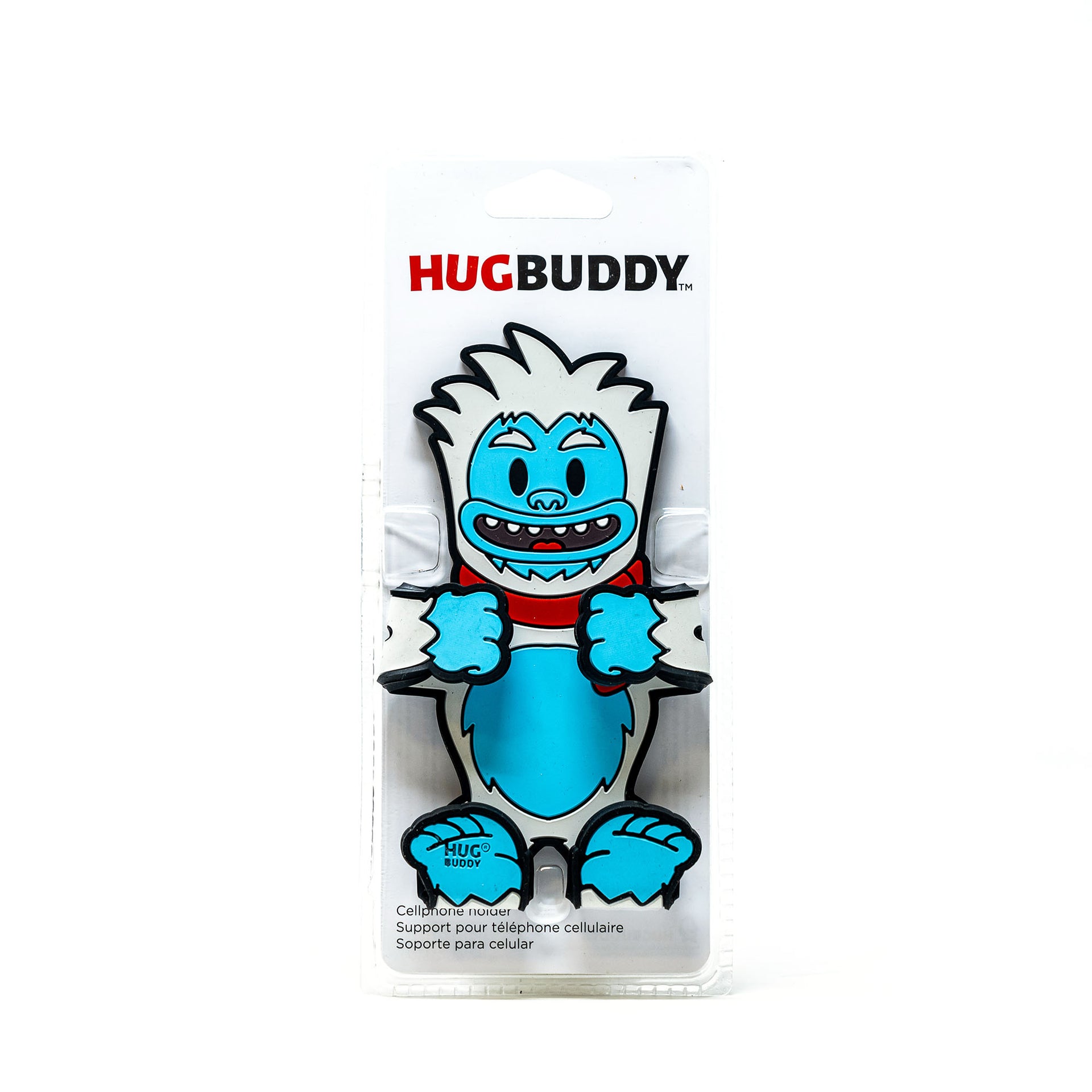 Image of the Yeti Hug Buddy packaging front view