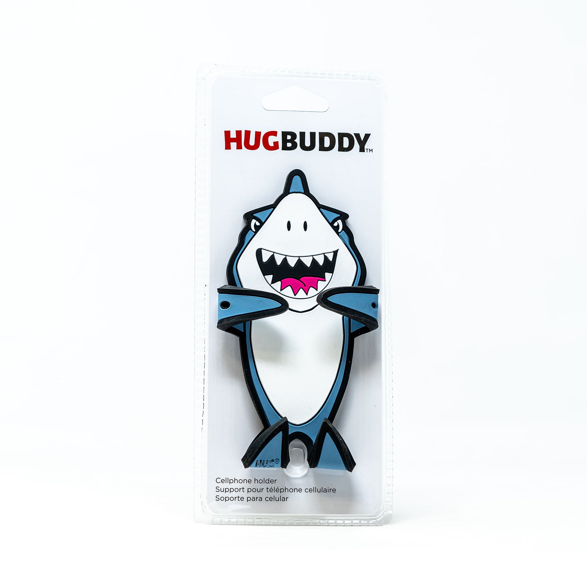 Image of Jaws the Shark Hug Buddy packaging front view