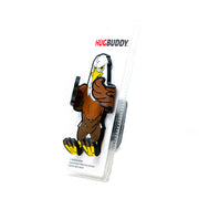 Image of Stripes the Eagle Hug Buddy packaging 45 degree angle view