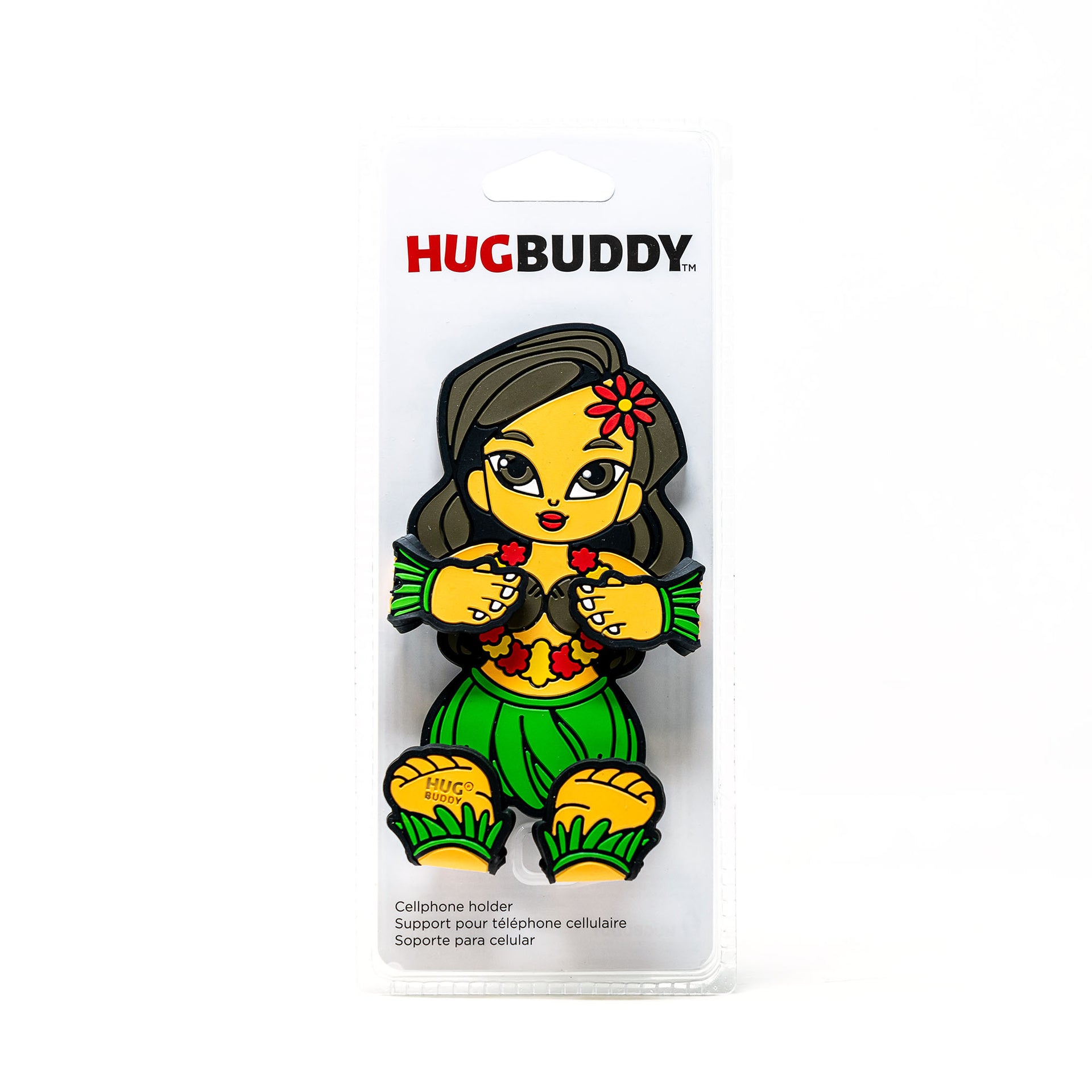 Image of Hula Girl Hug Buddy packaging front view
