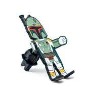 Image of Star Wars Boba Fett Hug Buddy resting on its air vent holder on a white background