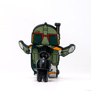Image of Star Wars Boba Fett Hug Buddy resting on its air vent clip on a white background