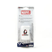 Image of Marvel Captain America Hug Buddy in its packaging back view