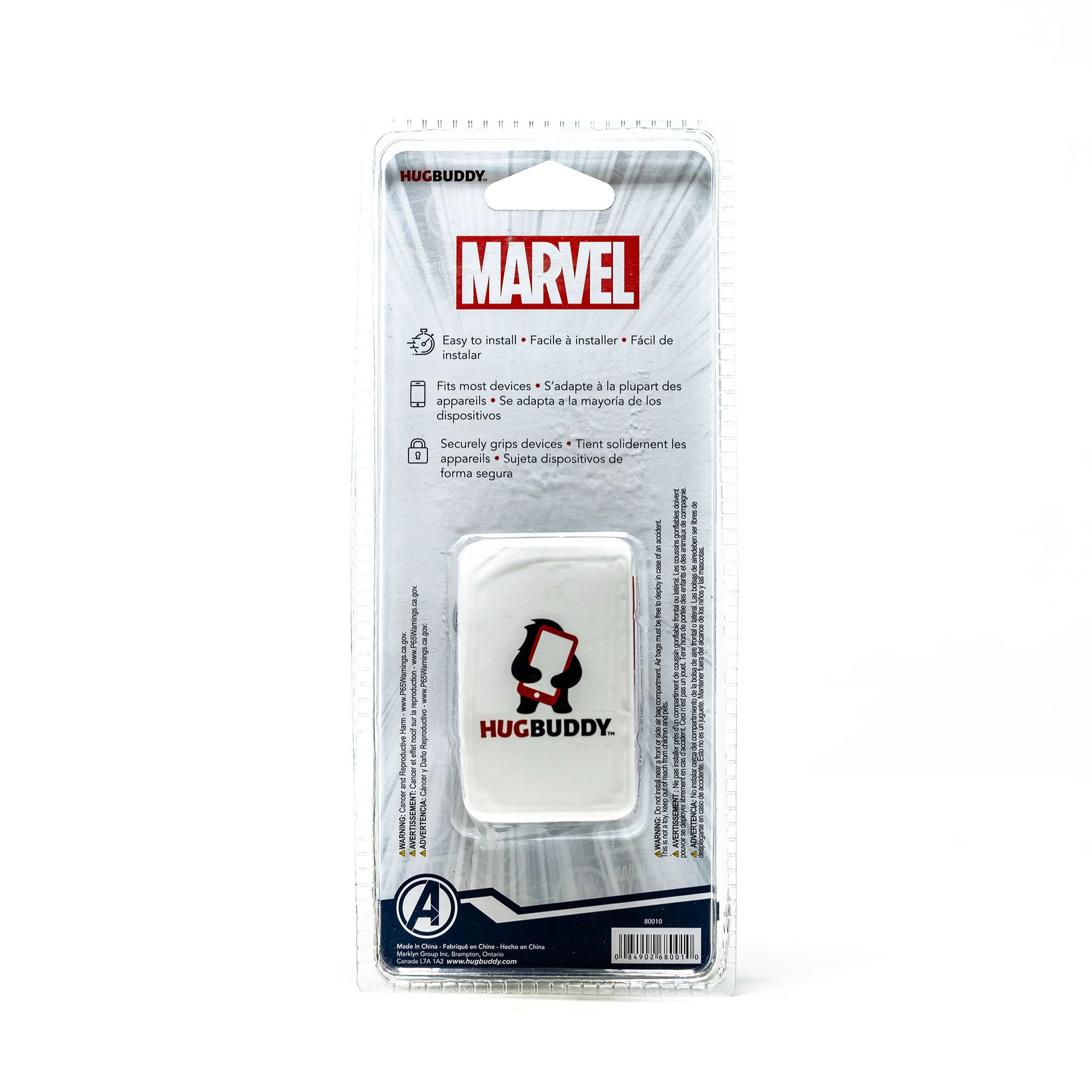 Image of Marvel Black Panther Hug Buddy packaging