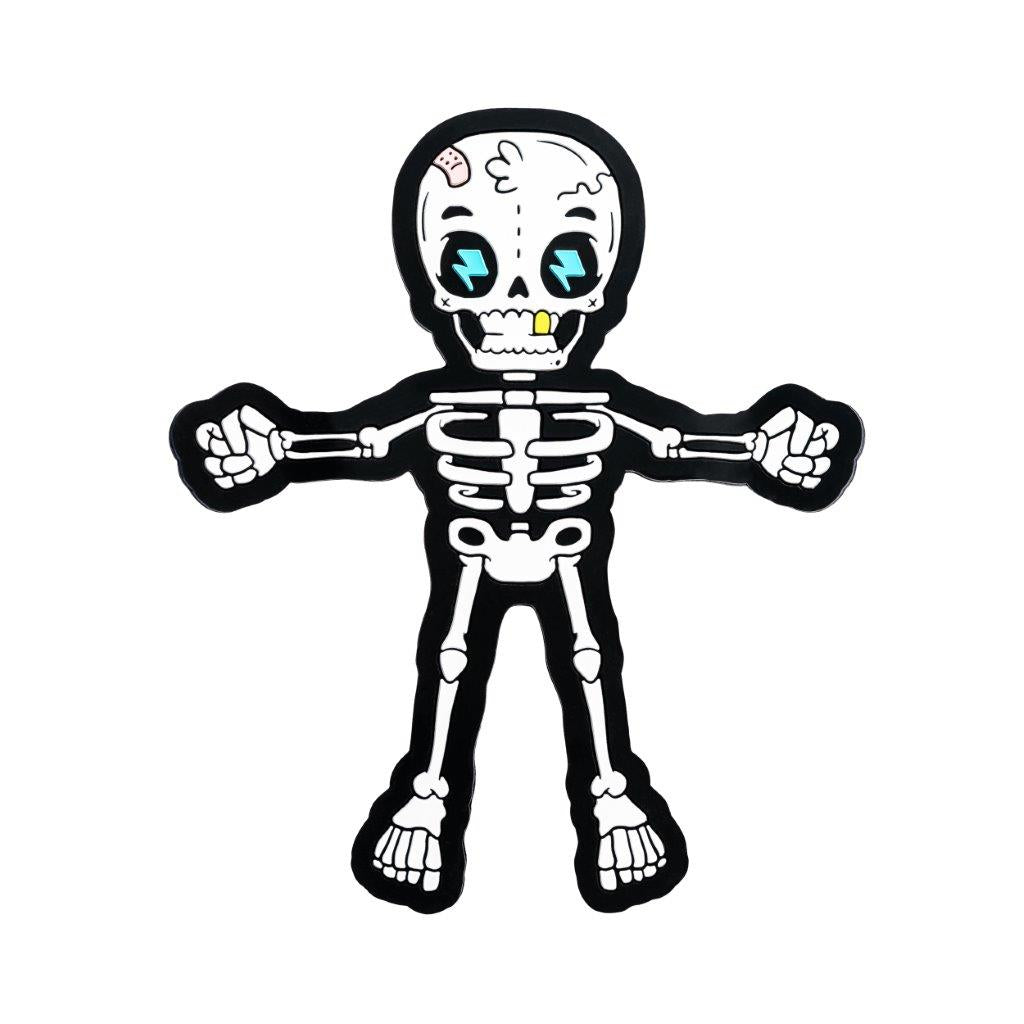 Image of Bones the Skeleton Hug Buddy on a white background