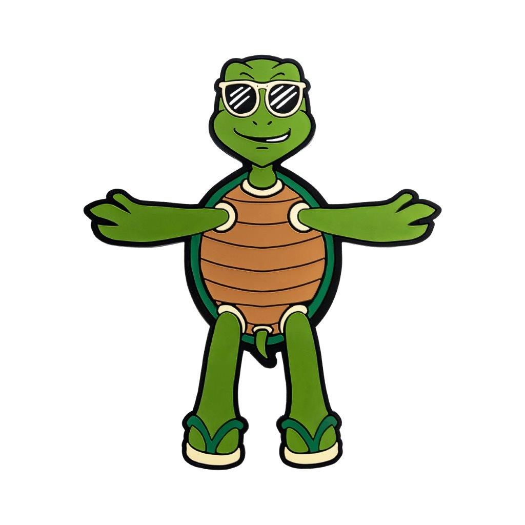 Image of Shellebrity the Turtle Hug Buddy on a white background