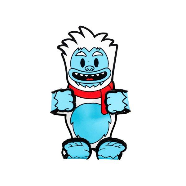 Image of the Yeti Hug Buddy on a white background with arms and legs folded in the closed position