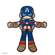Image of Marvel Captain America Hug Buddy on a white background with arms and legs open