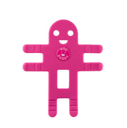 Image of OG Pink Hug Buddy with arms and legs in the open position on a white background